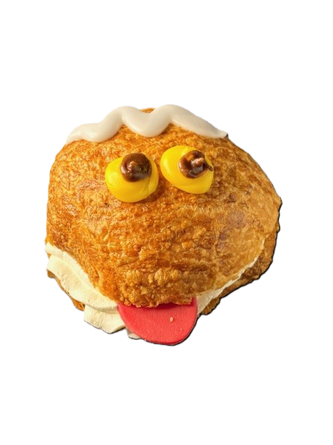 Fastelavnsbolle m/ fløde og creme