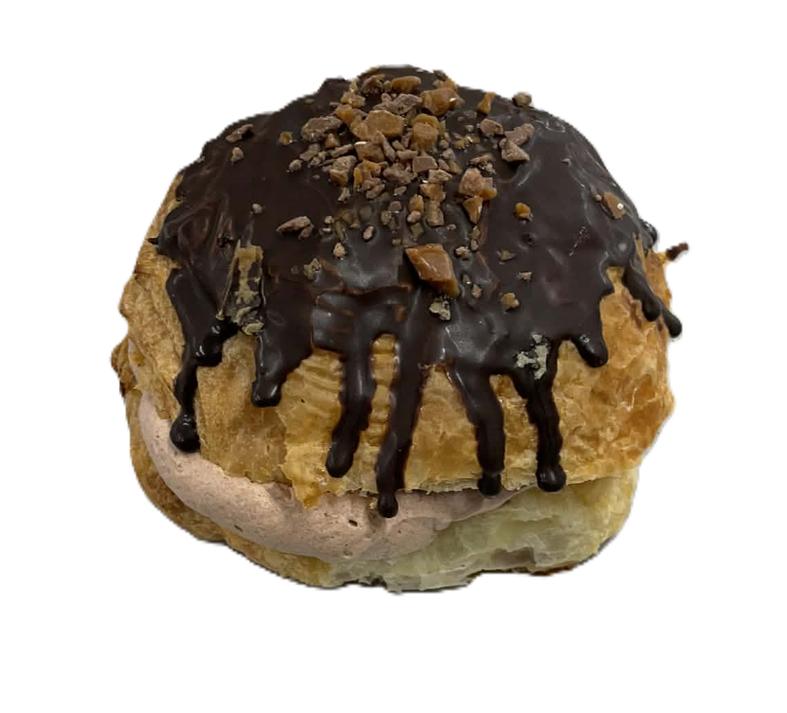 Fastelavnsbolle m/ chokolademousse og daim