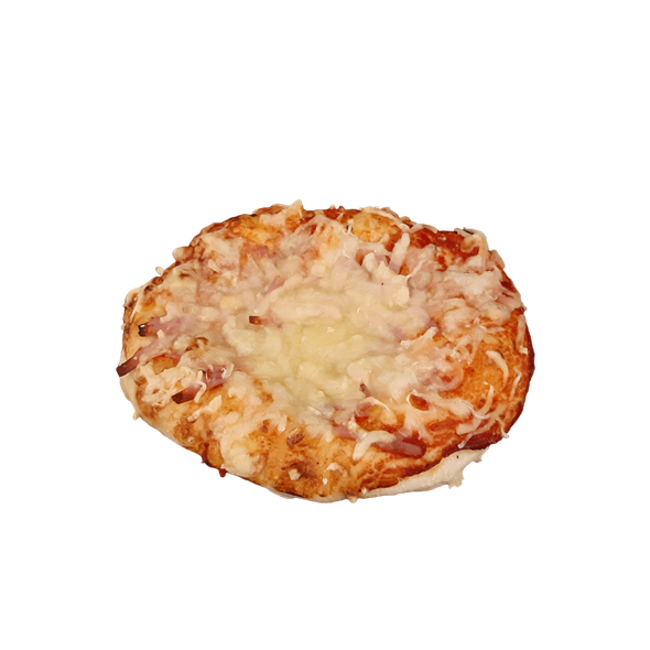 Mini pizza m/ skinke