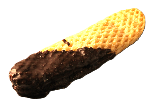 Fransk vaffel m/ chokolade